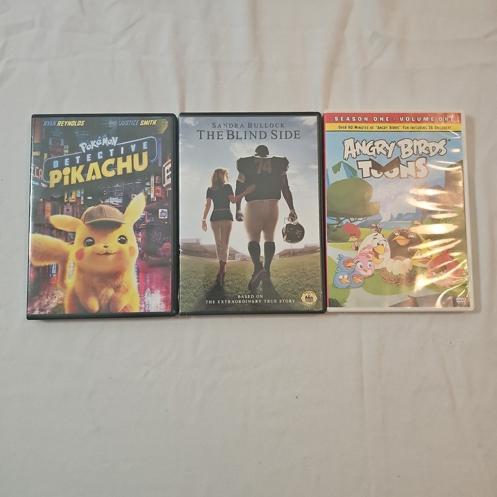 Family Movie Night DVD Lot of 3 - Family Friendly Movies‎ Collection Bundle